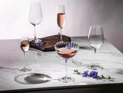 Komplet 6 kieliszków do szampana WATERFALL 190 ml