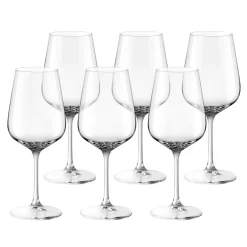 Komplet 6 kieliszków do wina BONITA 450 ml