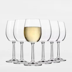 Komplet 6 kieliszków do wina białego PURE 250 ml