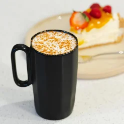 Komplet 2 kubków czarnych FUORI 330 ml