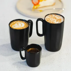 Komplet 2 kubków czarnych FUORI 330 ml