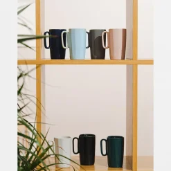 Komplet 2 kubków granatowy FUORI 330 ml