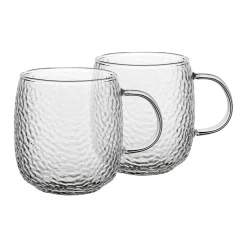 Komplet 2 kubków szklanych SAVIA 380 ml