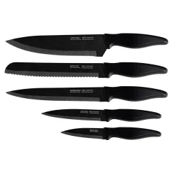 Komplet 5 noży w bloku