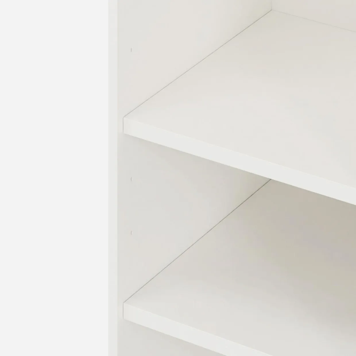 Komplet 2 półek białych 100 cm ADBOX S