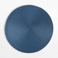 Komplet 2 podkładek stołowych niebieskie 38 cm