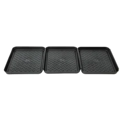 Komplet 3 podstawek, ociekaczy na buty 27x35 cm