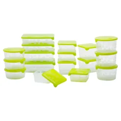 Komplet 17 pojemników do zamrażarki/lodówki