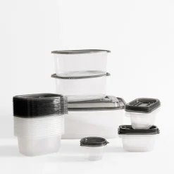 Komplet 24 pojemników na żywność