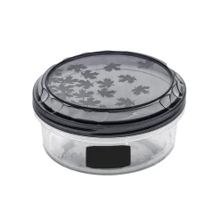 Komplet 3 pojemników RUKOLA z etykietkami tablicowymi