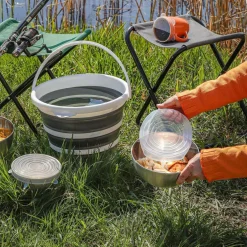 Komplet 6 pokrywek białych SILCO