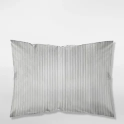 Komplet 2 poszewek adamaszek szare PURE 70x80 cm