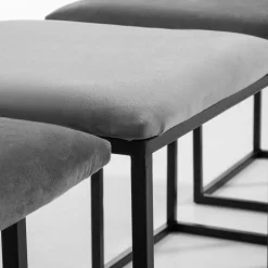 Komplet 5 pufów welurowych KREATYVA