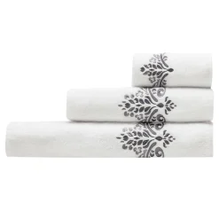 Komplet 3 ręczników biały SUŁTAN