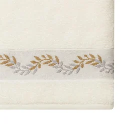 Komplet 3 ręczników ecru BOTANIC