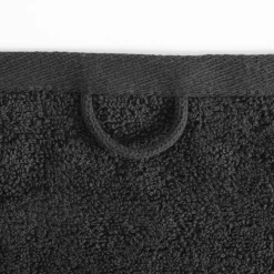 Komplet 2 ręczników srebrny/stalowy GLOW 50x90 cm