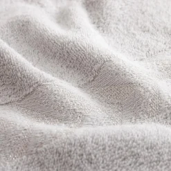 Komplet 2 ręczników srebrny/stalowy GLOW 50x90 cm