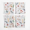 Komplet 4 serwetek w polne kwiaty ROSA 30x40 cm