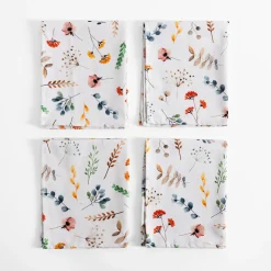 Komplet 4 serwetek w polne kwiaty ROSA 30x40 cm