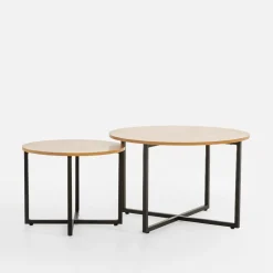 Komplet 2 stolików HERITE