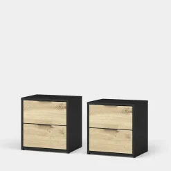Komplet 2 szafek nocnych UPSALA