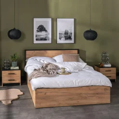 Komplet 2 szafek nocnych z szufladami MALI