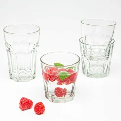 Komplet 12 szklanek 250 ml + 360 ml