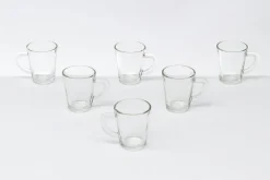 Komplet 6 szklanek do espresso 70 ml