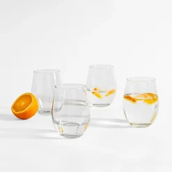 Komplet 4 szklanek do napojów SOFIA 580 ml