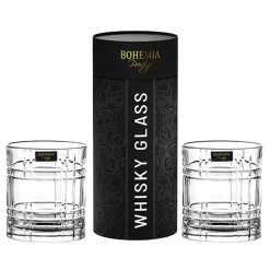 Komplet 2 szklanek do Whisky BOHEMIA PRESTIGE SEMPRE 340 ml