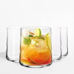 Komplet 4 szklanek do zimnych napojów SHAKE N°4 WHISKY SOUR 280 ml