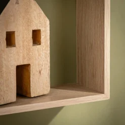 Komplet 3 szt. półek ściennych prostokątnych