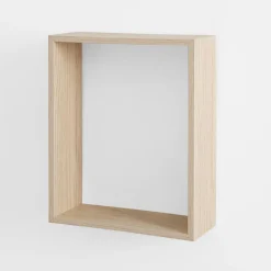 Komplet 3 szt. półek ściennych prostokątnych