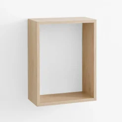 Komplet 3 szt. półek ściennych prostokątnych