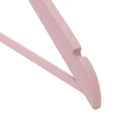 Komplet 4 wieszaków drewnianych