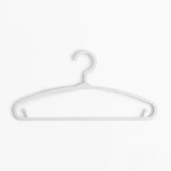 Komplet 6 wieszaków dziecięcych białych