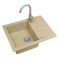 Komplet - zlewozmywak CANTO 30 z baterią NIKITA