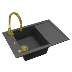 Komplet - zlewozmywak FLIN 30 ROYAL z baterią QUEEN