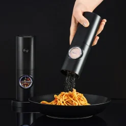 Komplet elektrycznych młynków do pieprzu i soli MELLIZO