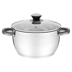 Komplet garnków ze stali nierdzewnej DAILY 8 elementów