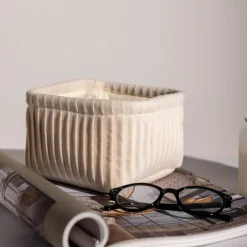 Komplet koszy do przechowywania beż, 3 sztuki