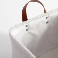 Komplet koszy do przechowywania białe, 3 sztuki