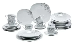 Komplet obiadowo-kawowy LIVIO, 30 elementów