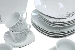 Komplet obiadowo-kawowy LIVIO, 30 elementów
