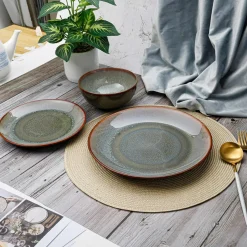 Komplet obiadowy MODAR GREY, 16 elementów