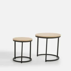 Komplet okrągłych stolików LYVENCE