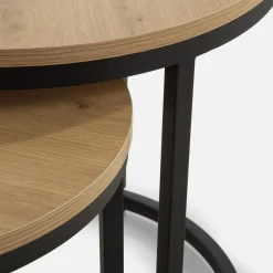 Komplet okrągłych stolików LYVENCE