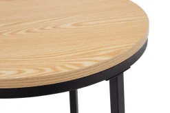 Komplet okrągłych stolików NOLIVA