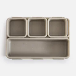 Komplet organizerów jasnoszary, 8 sztuk