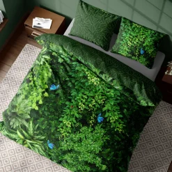 Komplet pościeli bawełnianej TAJEMNICZY OGRÓD 160x200 cm